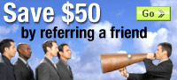 Save $50 by referring a Friend