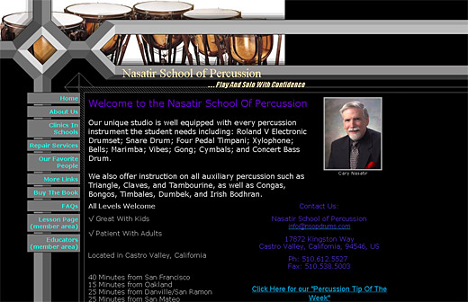Percussionist Builds a Booming Business