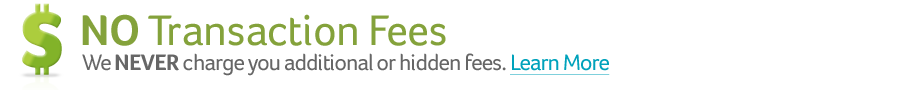 NO Additional Fees