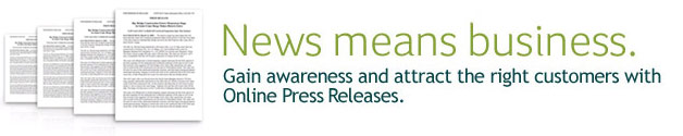 News means busines. Gain awarness and attract the right customers.