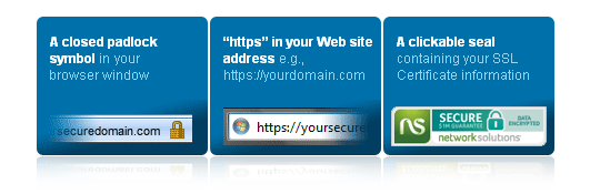 Visual security clues