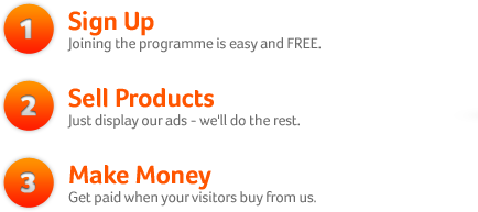 Sign up. Sell Products. Make Money.