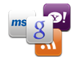Compilation Image of Google, etc icons.