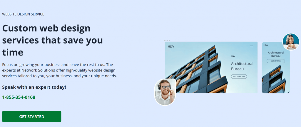network solutions web design services