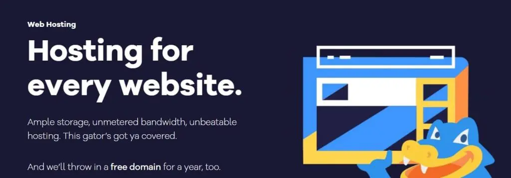 HostGator web hosting