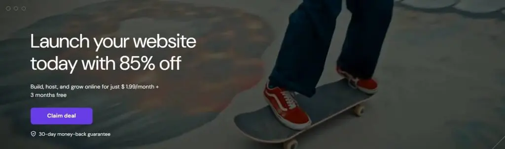 Hostinger web hosting