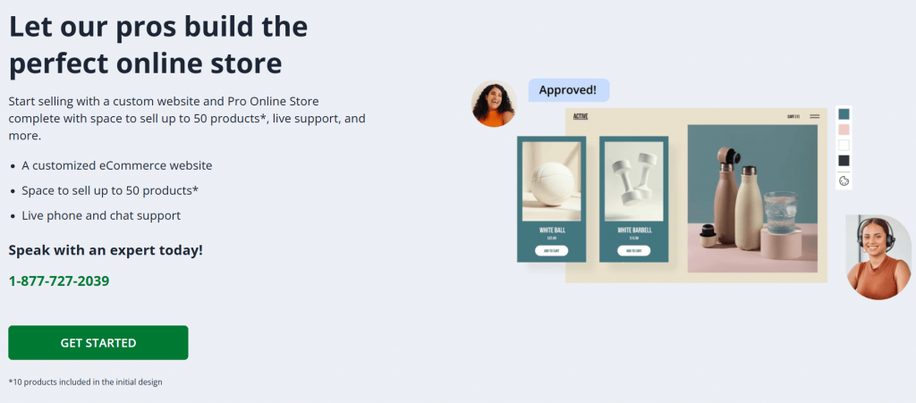 network solutions ecommerce web design services