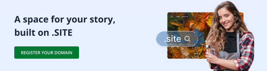 Network Solutions .SITE TLD