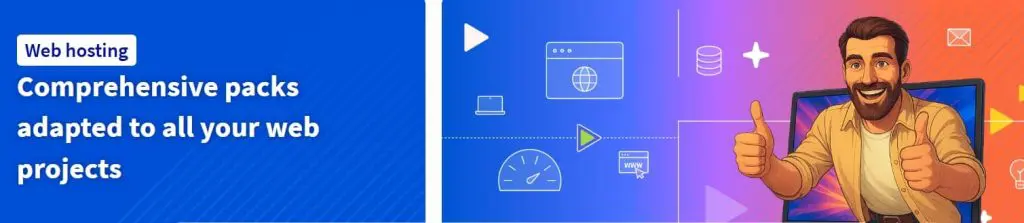 OVHcloud all-in-one web hosting