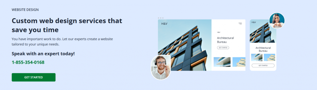 Network Solutions Website design