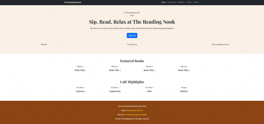 html sample homepage with chatgpt