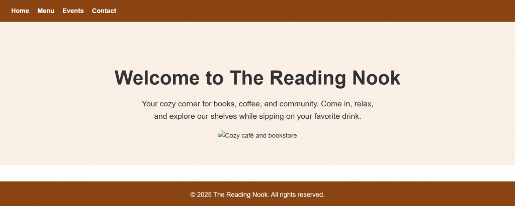 sample homepage html code by chatgpt