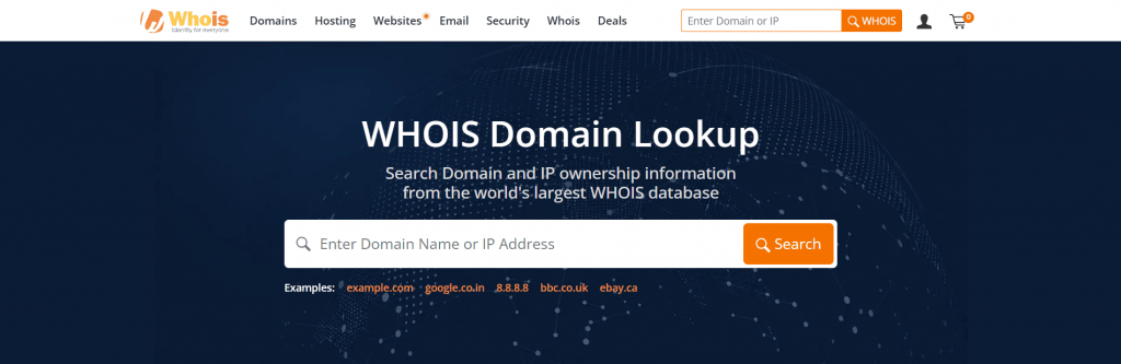Checking domain availability on Whois