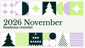 Seal the deal: Your November holiday marketing checklist for 2026 and free playbook