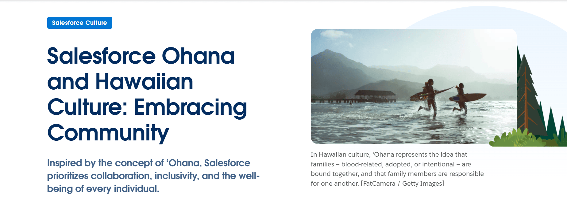 Salesforce Ohana and Hawaiian Culture Employee Brand Advocate