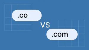 Guide to Choosing Between .com vs .co Domains