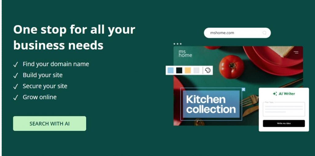 AI-powered tools to launch and grow your business with Network Solutions