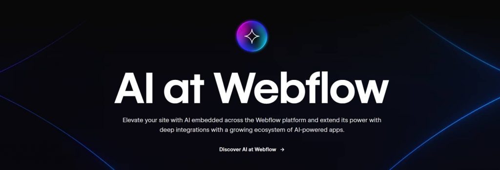 AI tools integrated into Webflow to streamline modern site building