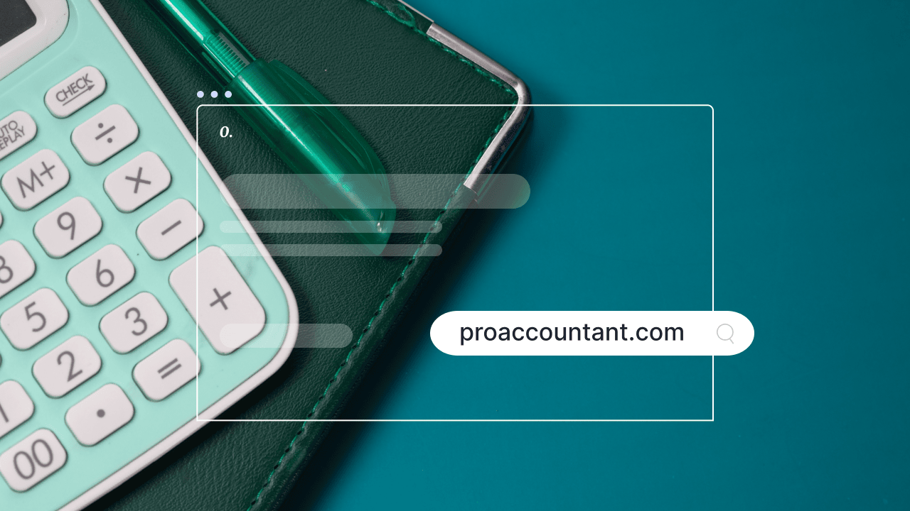 Sample website builder for accountants