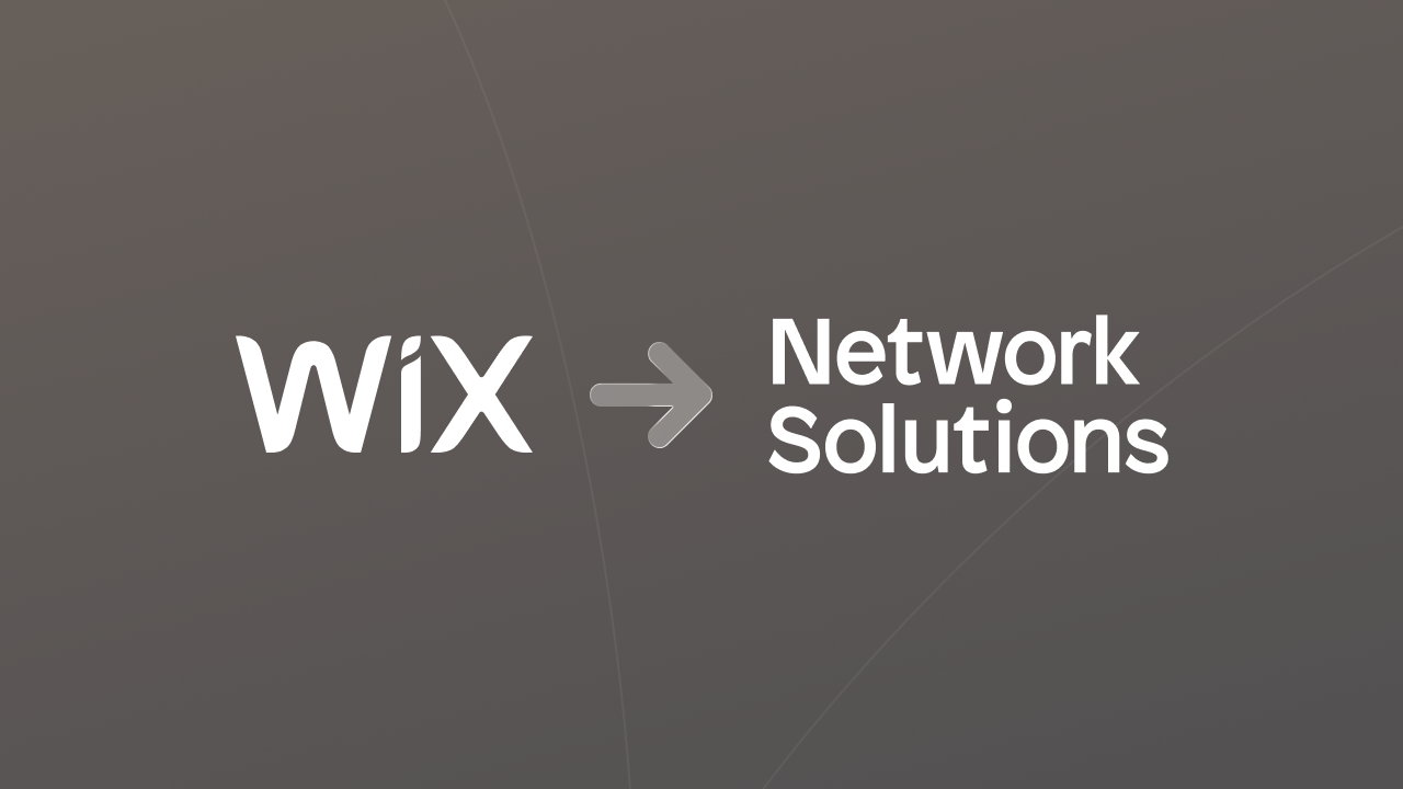 Featured image for the blog on transferring a domain from Wix to Network Solutions.