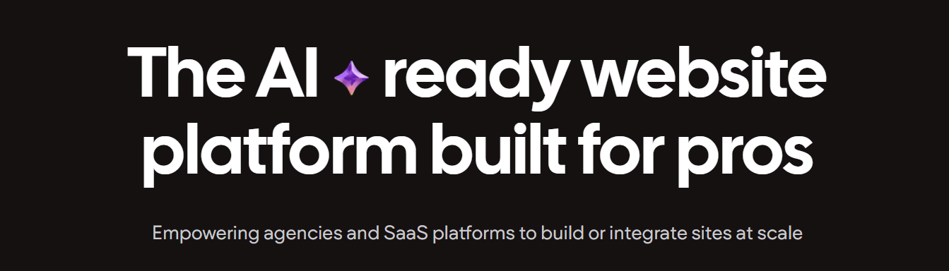 Build and scale professional sites with Duda’s AI-ready website platform.