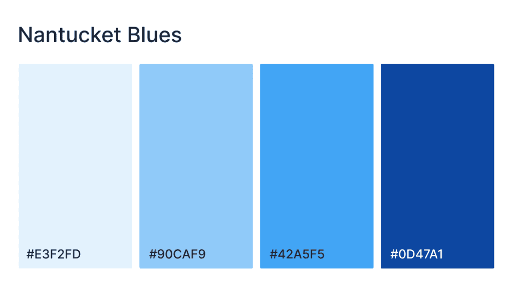 nantucket blues website color scheme