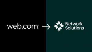 Web.com is becoming Network Solutions