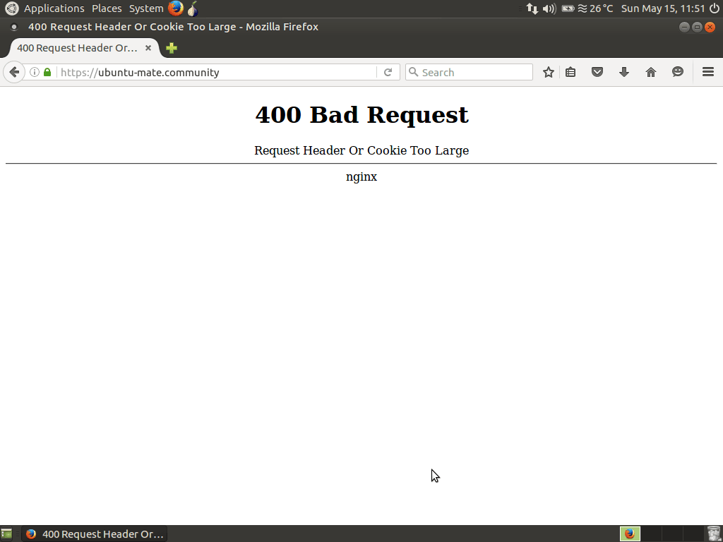 400 Bad Request example
