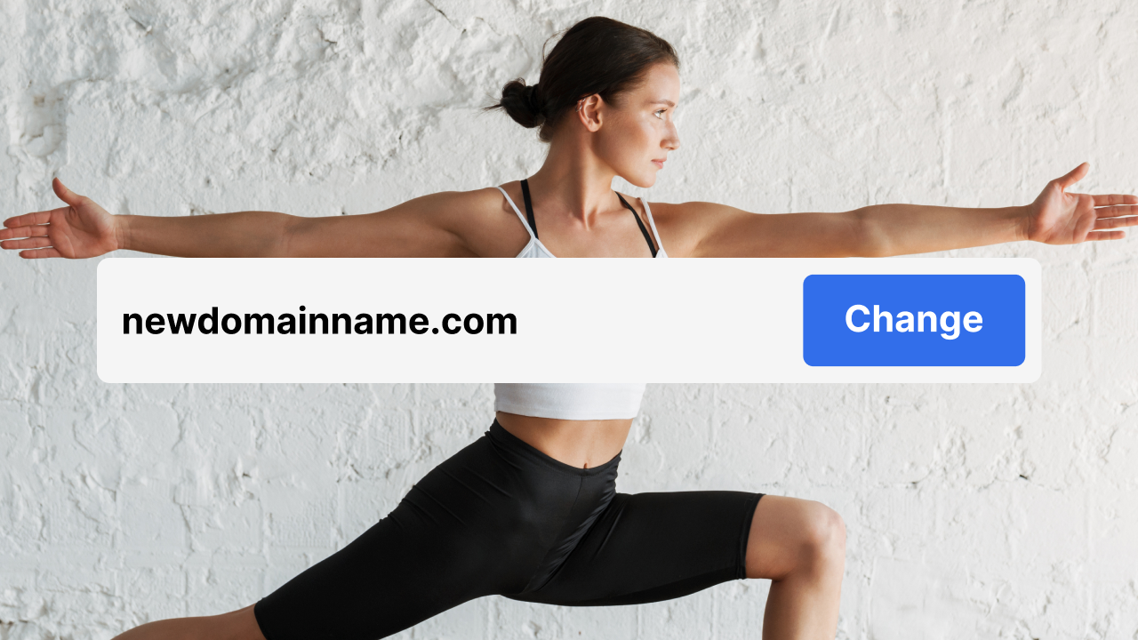 The Network Solutions featured image for change domain name blog.