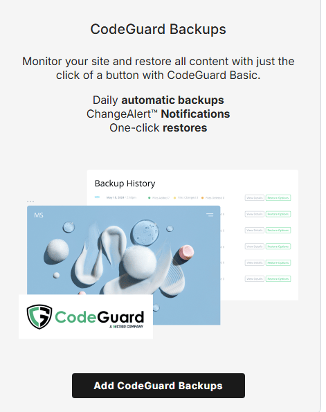 Network Solutions' CodeGuard