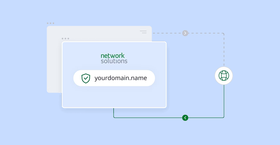 preview of network solutions domain search tool