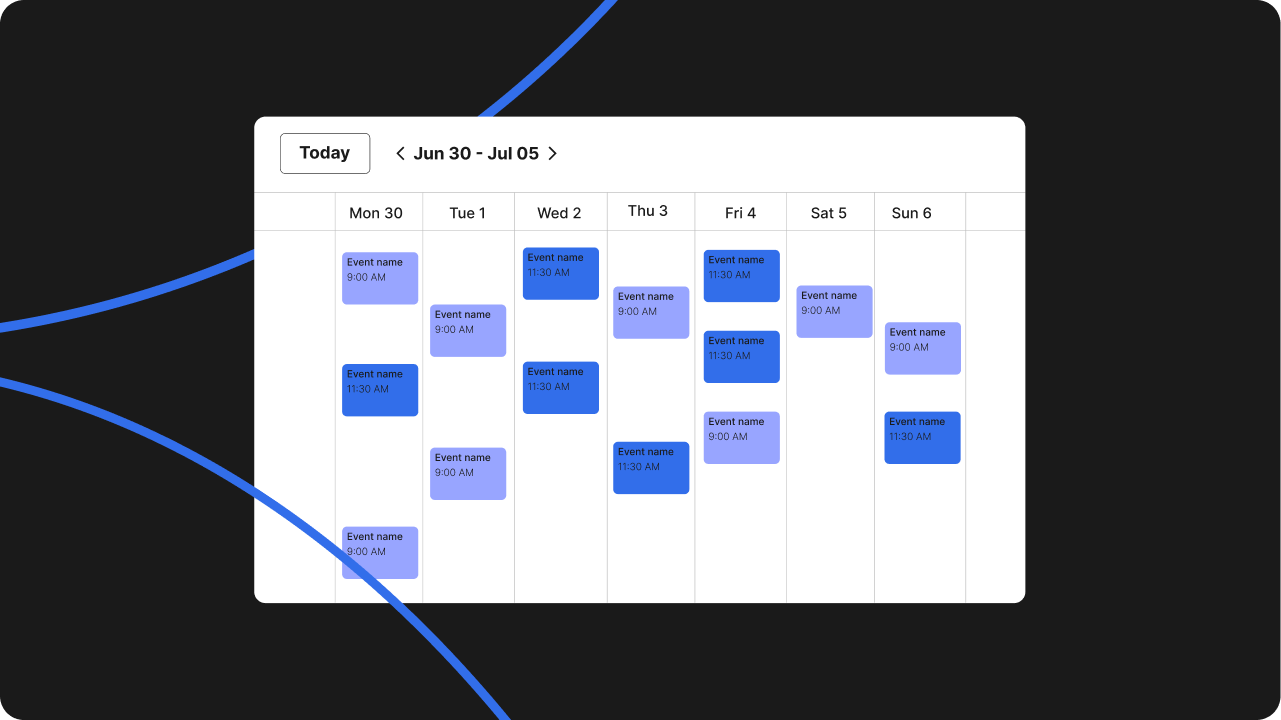 The featured image for how to create a content calendar.