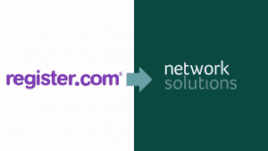 Register.com is joining forces with Network Solutions