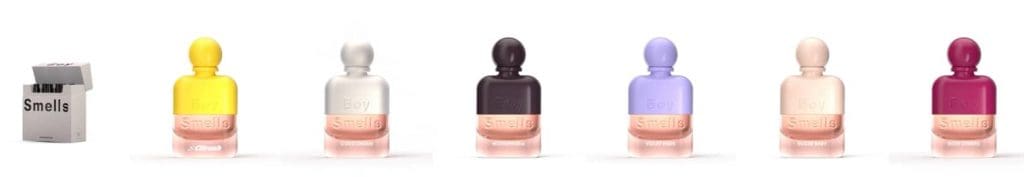 ChatGPT said:
Boy Smells’ brand identity blends playful color combos with sleek, modern packaging for a bold yet approachable feel.