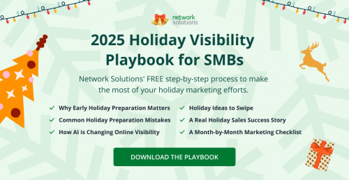 Download Network Solutions' Holiday Playbook
