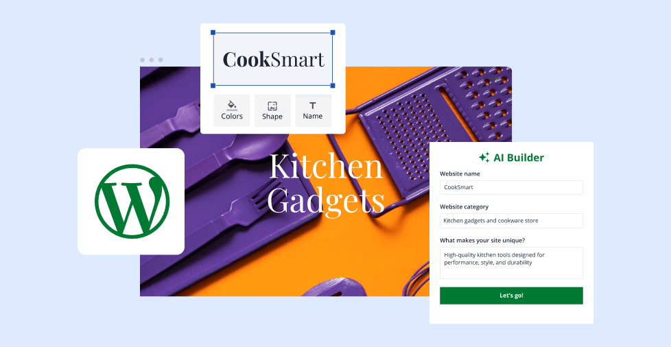 How to build a WordPress website with AI tools for easy setup and design customization.