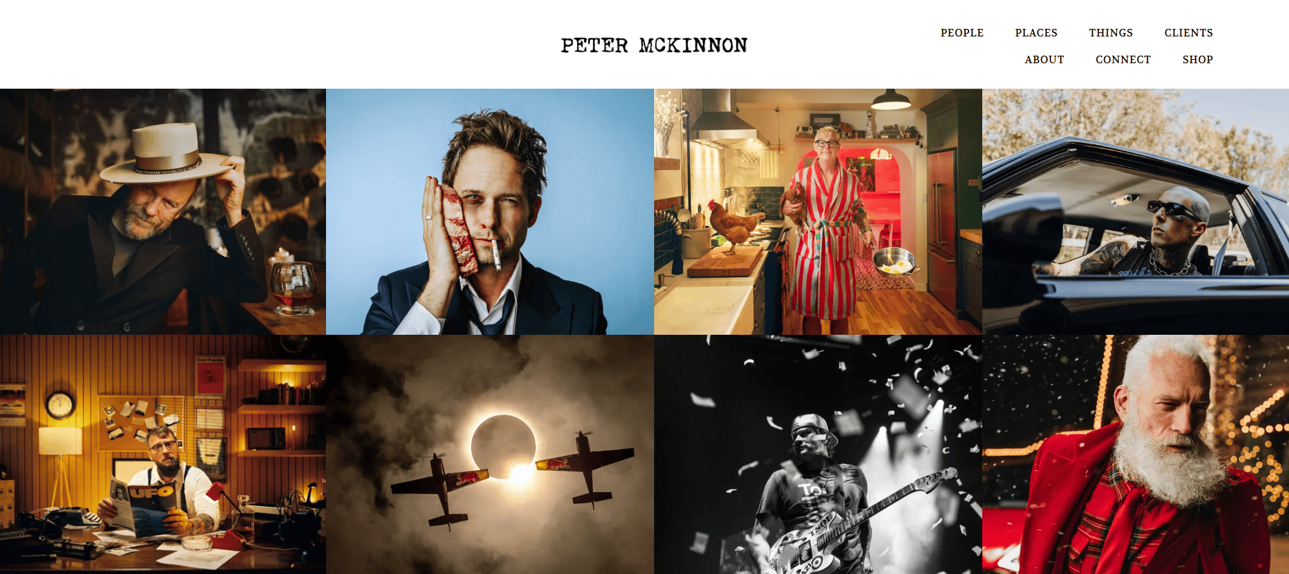 1. Peter McKinnon personal website (photographer and video creator) 