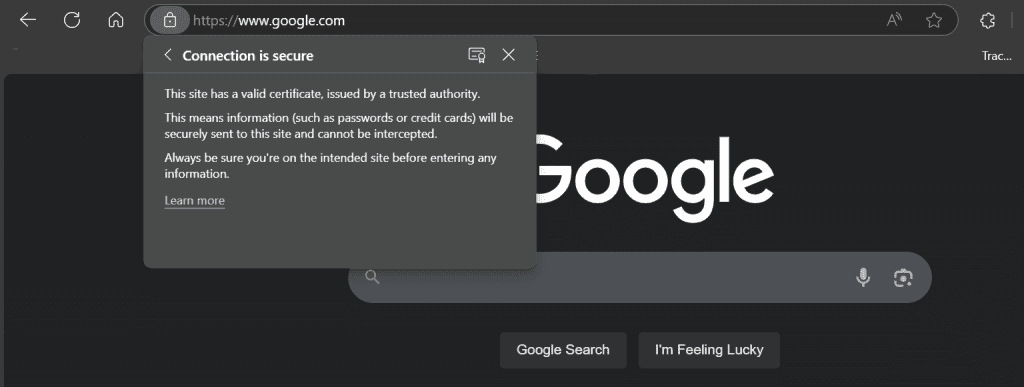 check your SSL Certificate