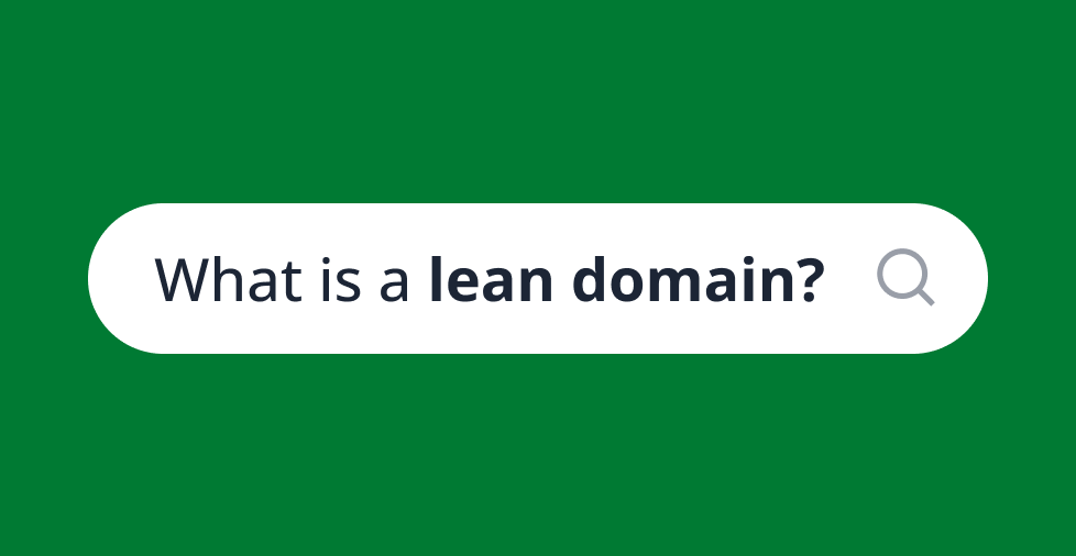 What is a lean domain