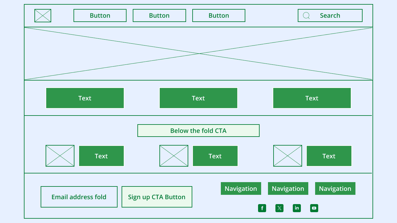 A sample wireframe.