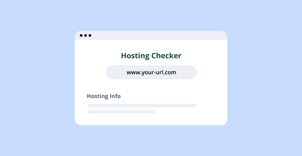 how to find who hosts a website