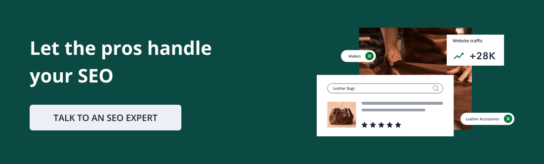 professional SEO services product banner
