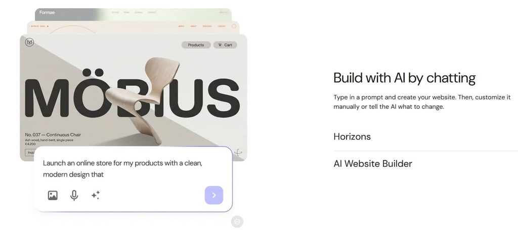 Best no-code website builder of Hostinger
