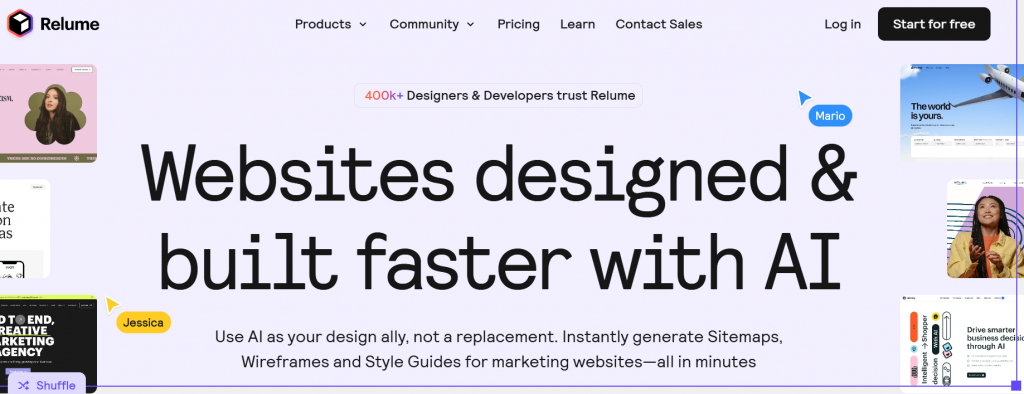 Relume AI Website Builder