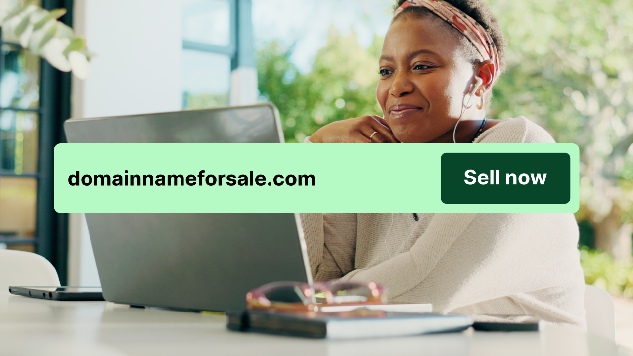 The hero image for the Network Solutions blog on how to buy and sell domains.