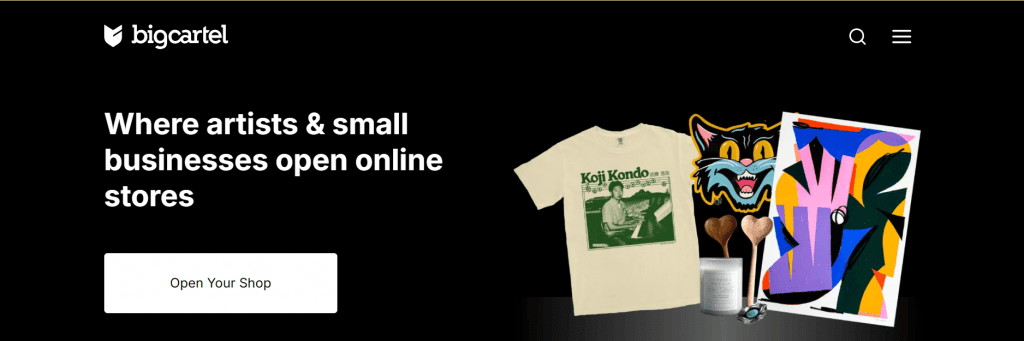big cartel etsy alternatives