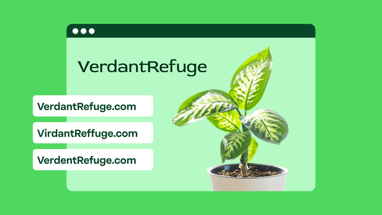 Why buy misspelled domains: examples of misspelled domain names.