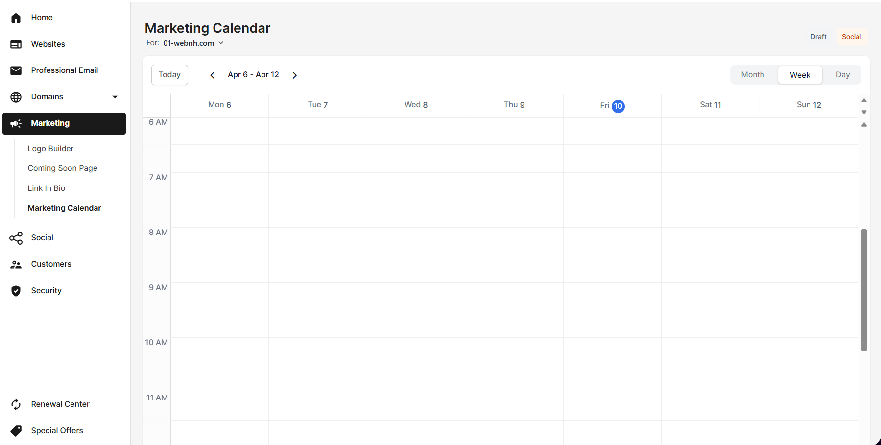 Access the Network Solutions Marketing Calendar to schedule your posts!