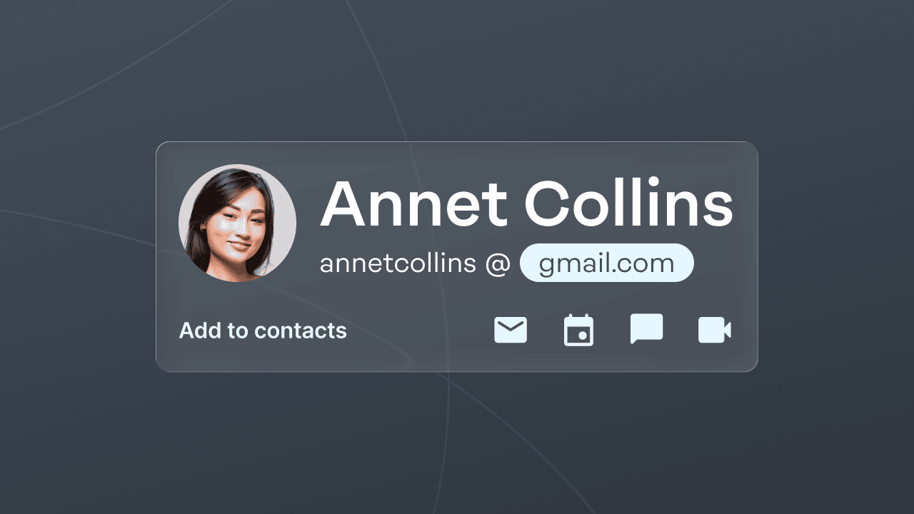 Gmail address for Annet Collins