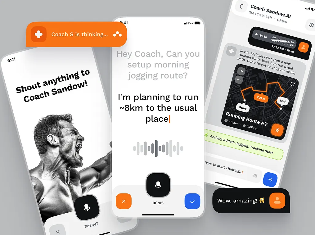 An image example of a design for voice user interfaces